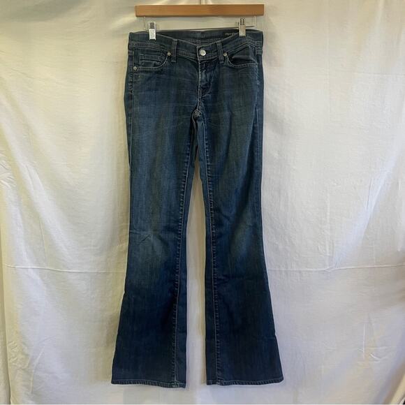 Citizens of Humanity Low Waist Flare Jeans Womens Size 27 Ingrid #002 Stretch - Picture 1 of 10